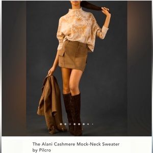 The Alani Pilcro 100% cashmere sweater with metallic embellishing. Never worn